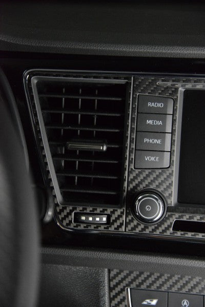 Seat Leon 5F Fibre de carbon ventilation – CarCustom3D
