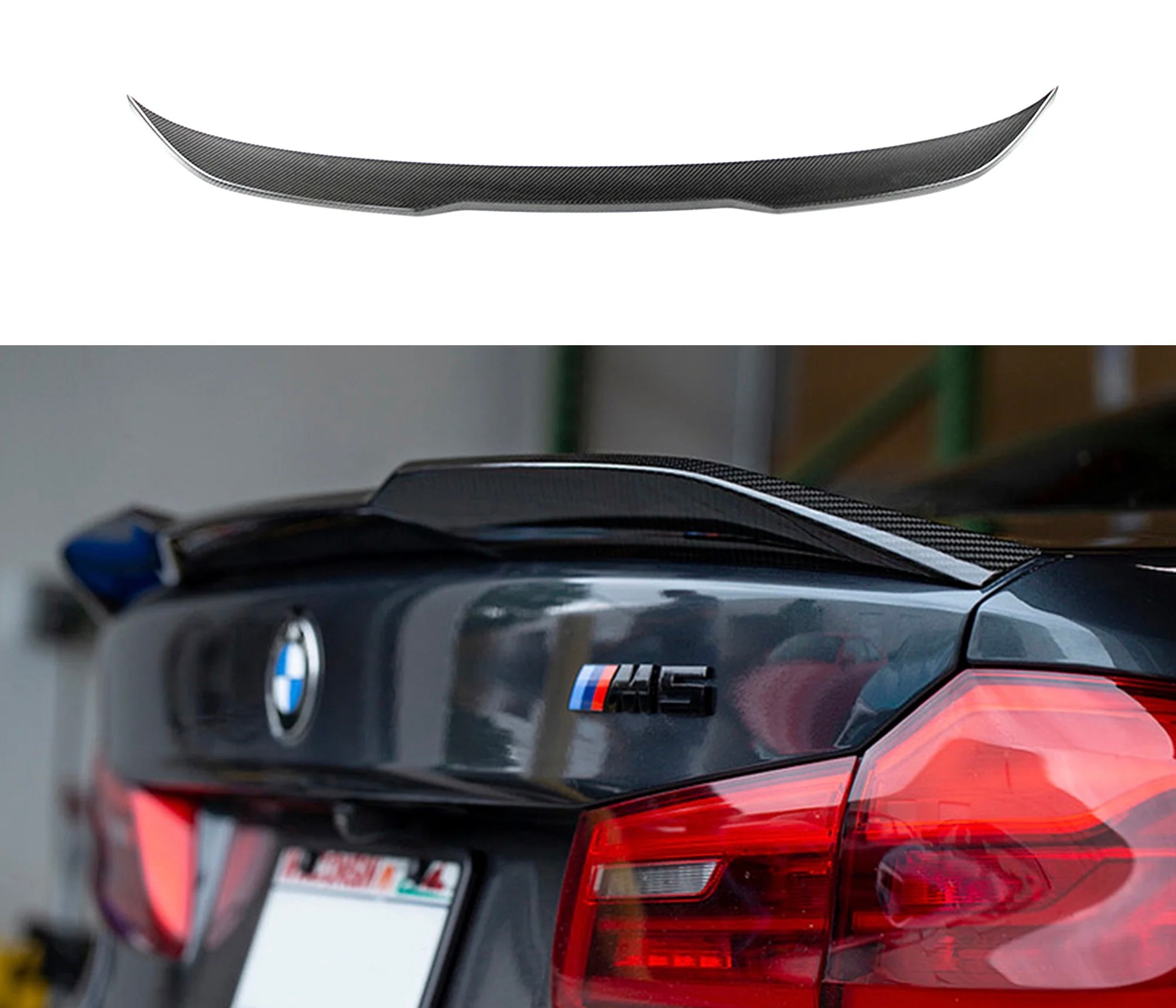 Aileron Pro en fibre de carbone pour BMW F90 M5 / G30