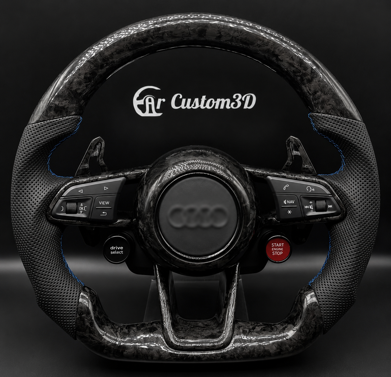 Volant OEM personnalisé compatible avec  Audi TT TTS TTRS R8