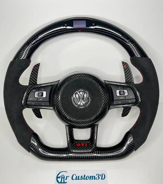 Volant Personnalisé VOLKSWAGEN GOLF 7, 7.5 GTI/R/GTD / POLO 5/6 AW