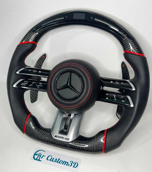 Volant Personnalisé Mercedes Benz AMG (2022-2023) (Dernière Génération)