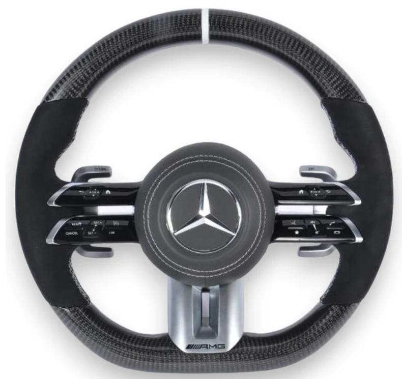 Volant Personnalisé Mercedes Benz AMG (2022-2023) (Dernière Génération)