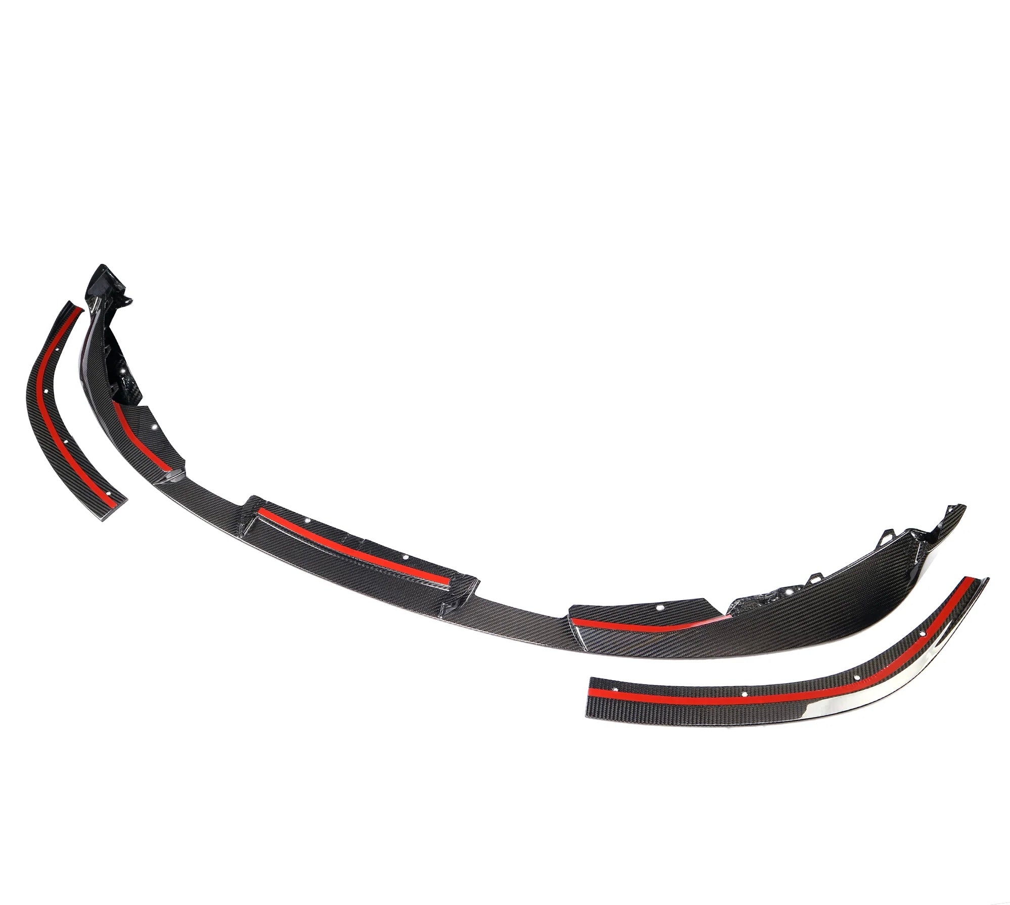 Lame avant en fibre de carbone style 3D pour BMW G80/G81/G82/G83