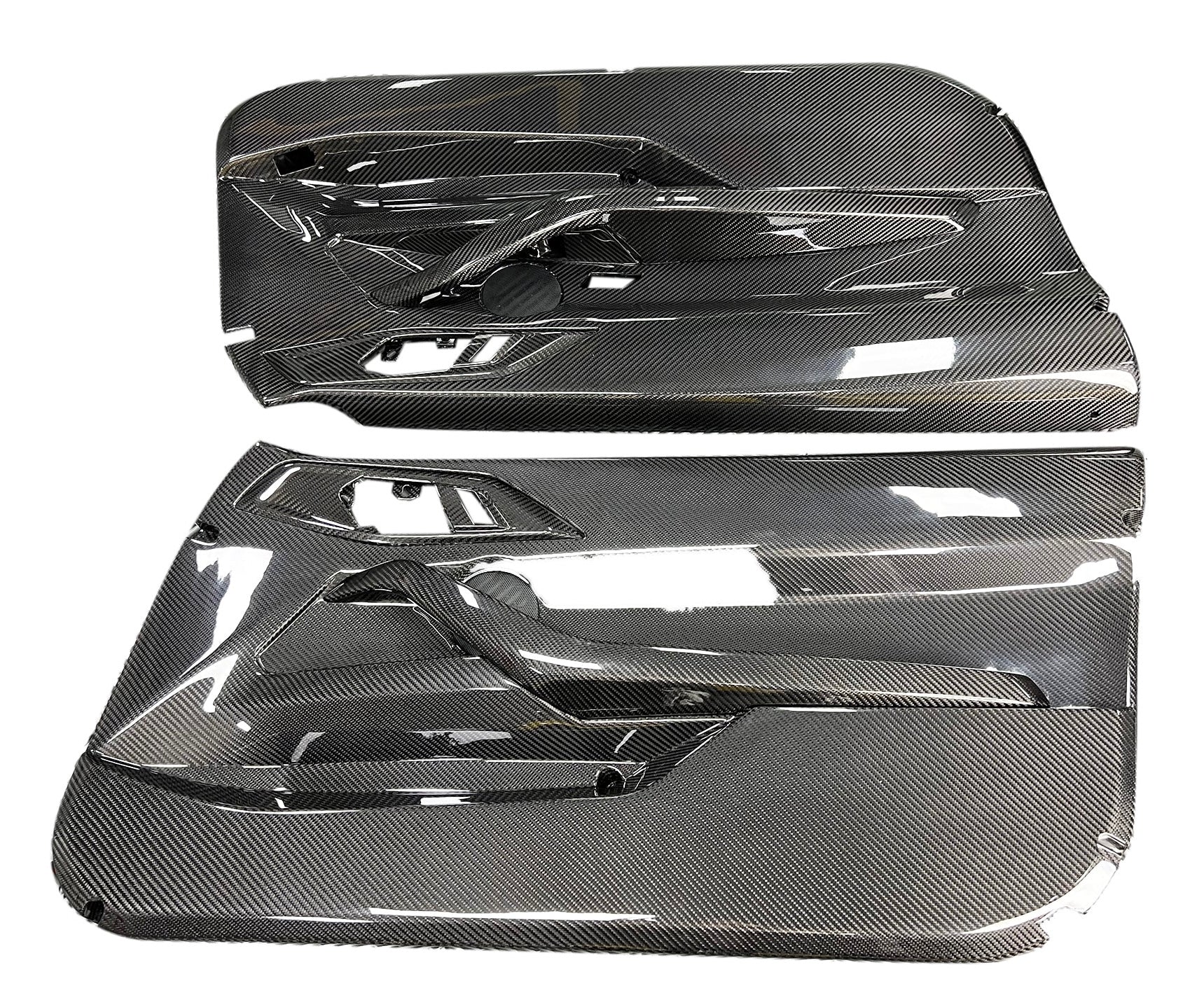 Panneau  de porte intérieur en fibre de carbone pour BMW G82 M4 / 430i 440i G22