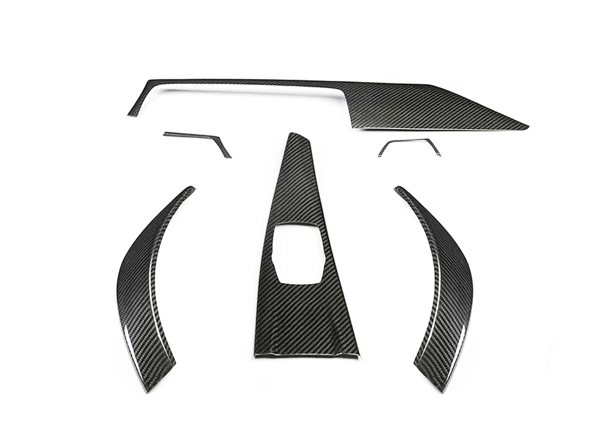 Ensembles de garnitures intérieures en fibre de carbone pour BMW F80 F81 F82 F83 F87