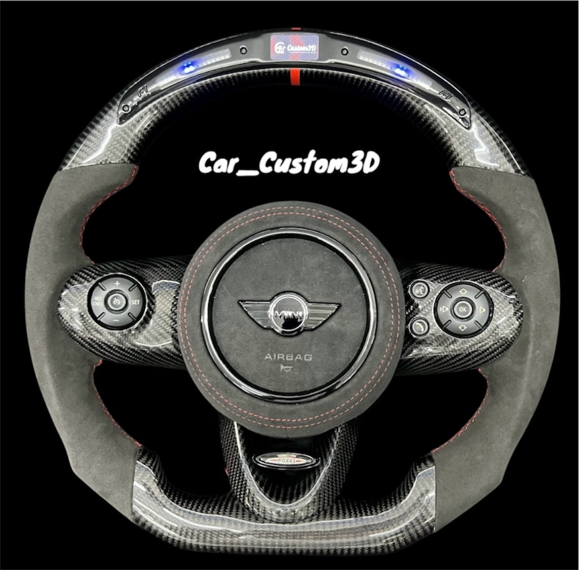 Volant Personnalisé MINI COOPER John Cooper Works F56 (Année 2014-2023)