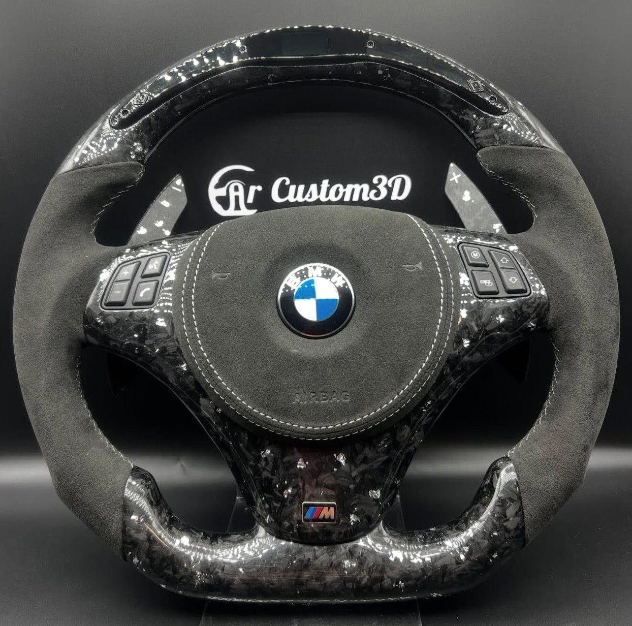 Volant BMW Série E9X sur mesure avec LED CarCustom3D
