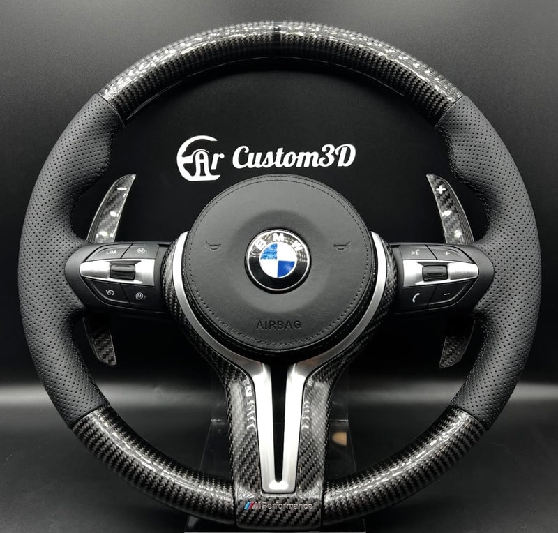 Volant BMW Série F sur mesure avec LED CarCustom3D
