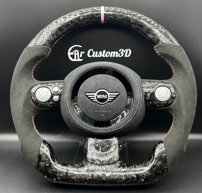Volant MINI Cooper R56 sur mesure avec LED CarCustom3D
