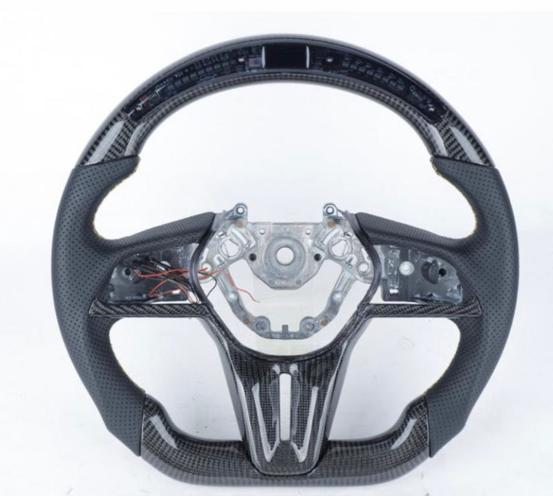 Volant Nissan GT-R R35 sur mesure avec LED CarCustom3D
