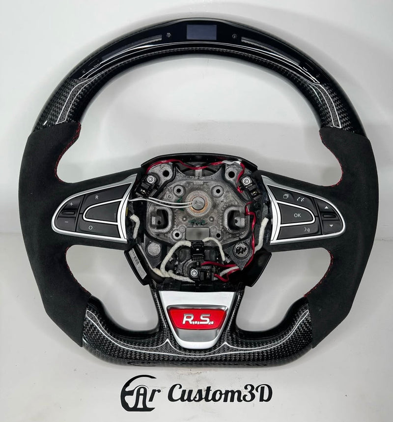 Volant Renault Mégane 4 RS sur mesure avec LED CarCustom3D

