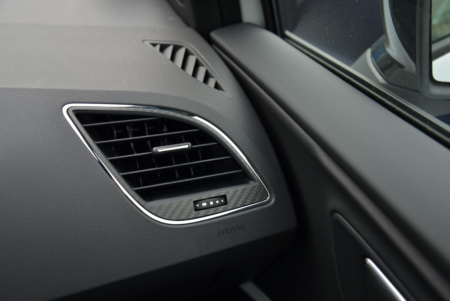 Couvercle Airbag AUDI carbone cuir (Année 2008-2020) – CarCustom3D