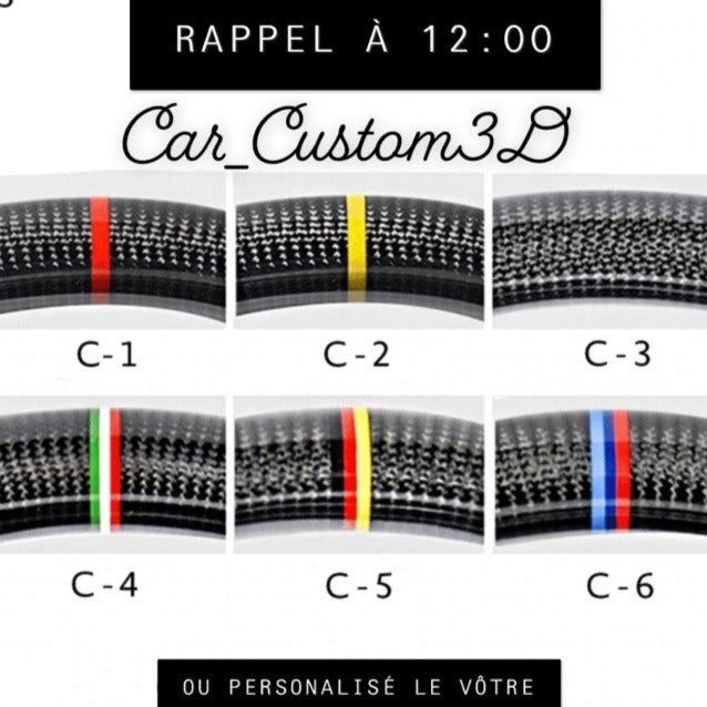 Volant Personnalisé Audi 8V2 A3/S3/RS3..8Y (2017-2022)